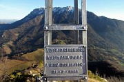 Alla CROCE del MONTE CASTELLO (1425 m) il 20 novembre 2017 - FOTOGALLERY